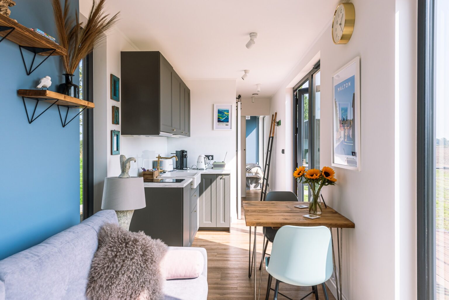 The BOX BNB stylish converted shipping container cabins Malton