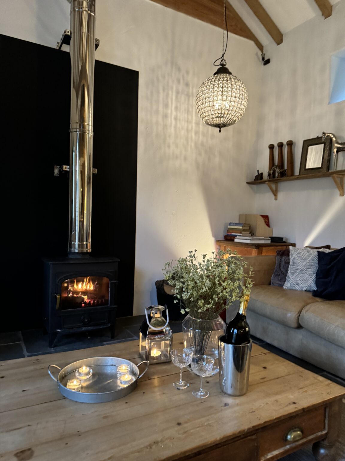 Owl's Nest Hideout | romantic eco barn in the Wye Valley AONB