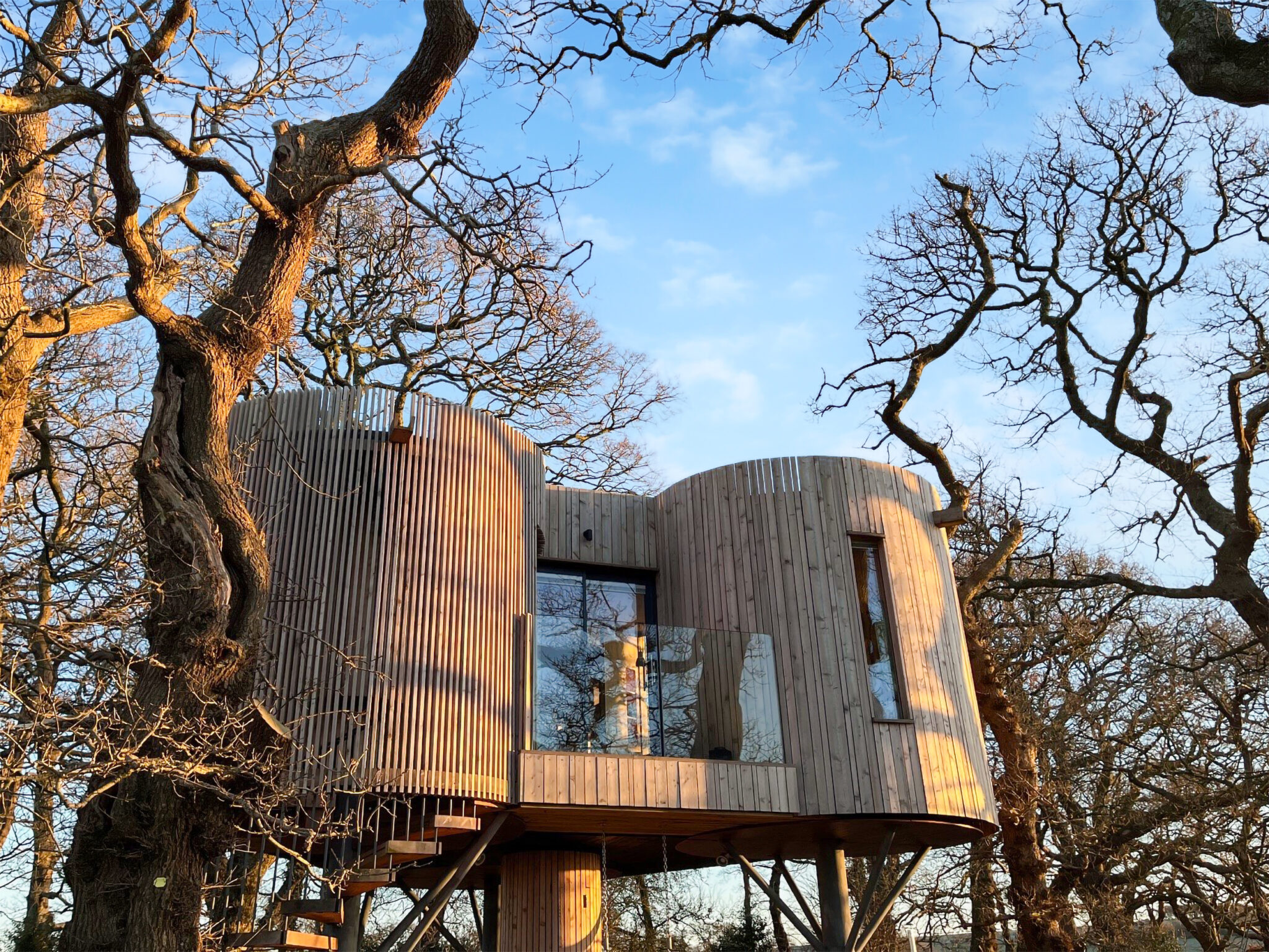 The Treehouse at Caerlaverock | off-grid Scottish treehouse